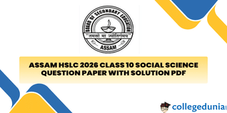 Assam HSLC 2026 Social Sceince Question Paper 13 feb with Solutions